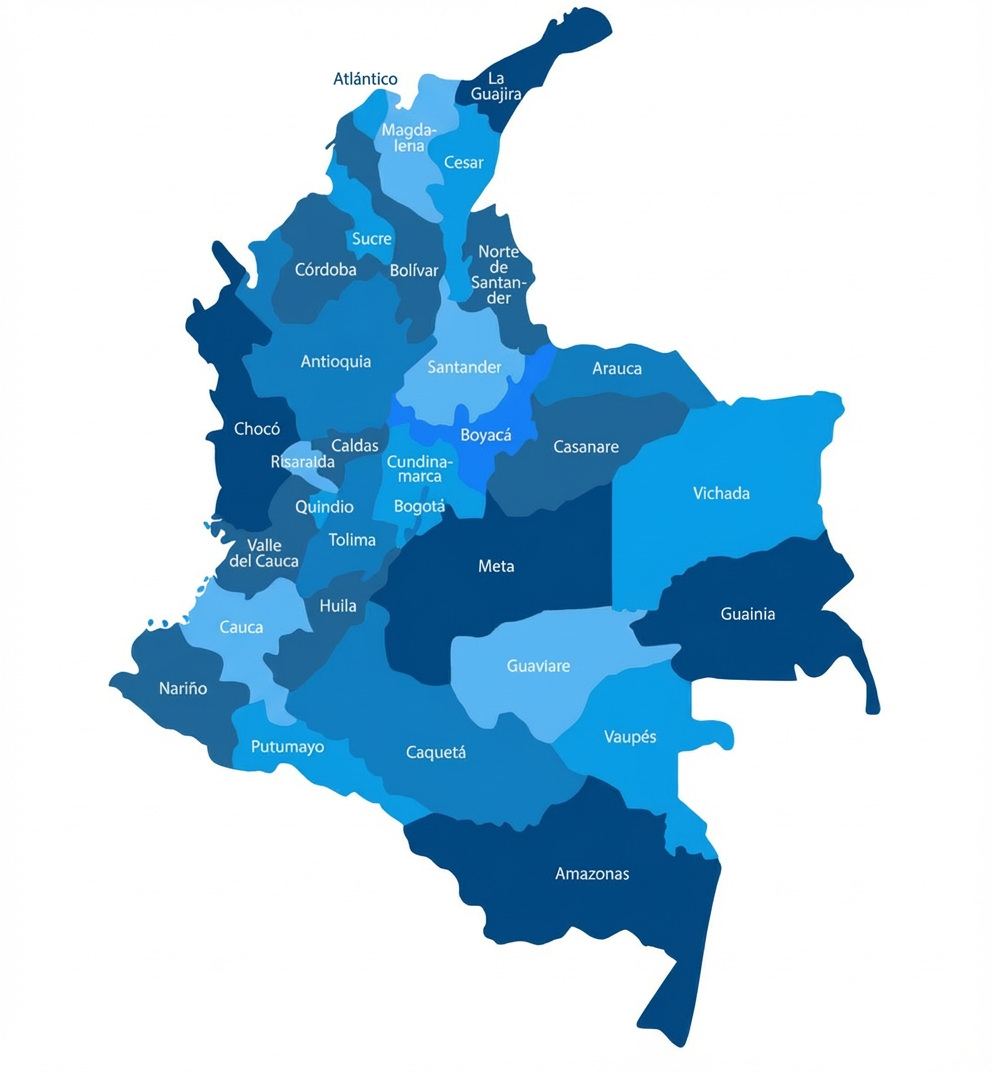 Mapa de Colombia